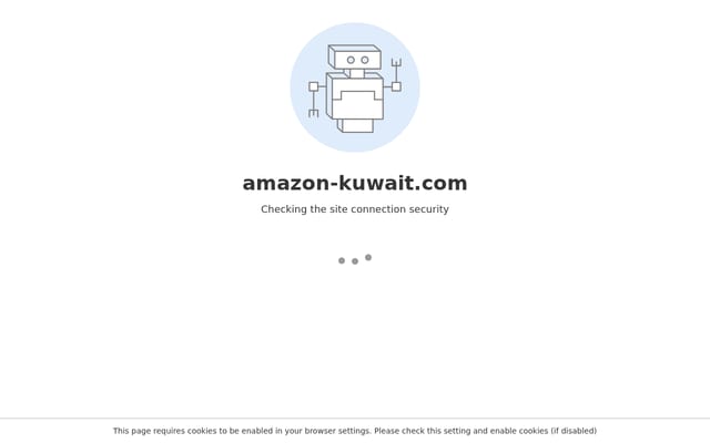 Screenshot of amazon-kuwait.com