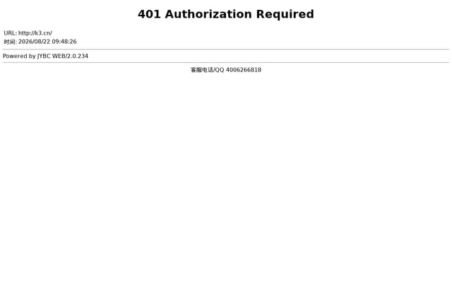 Screenshot of k3.cn