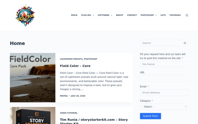 Screenshot of motka.net