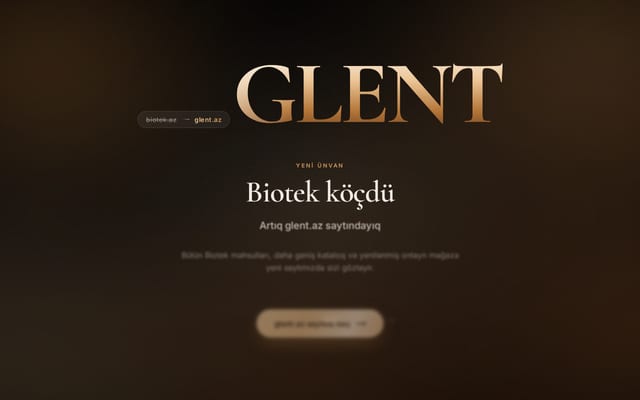 Screenshot of biotek.az