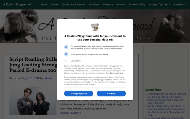 Screenshot of koalasplayground.com