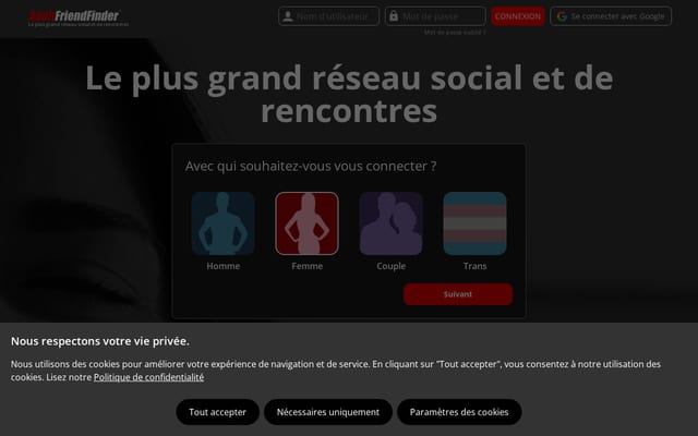 Screenshot of hornywife.com