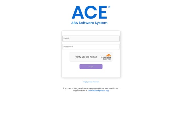 Screenshot of aceapp.org