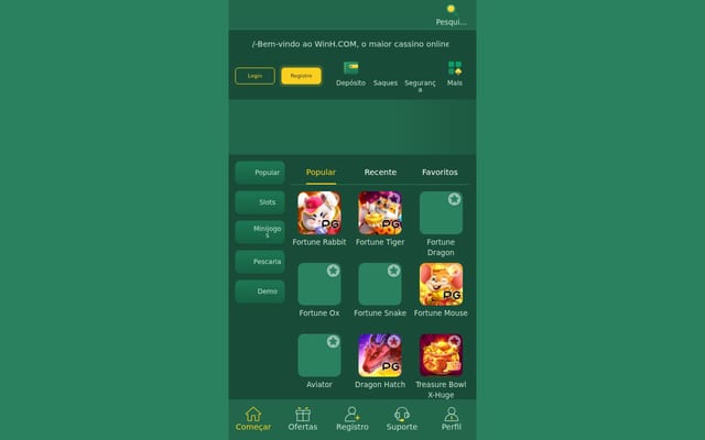 Screenshot of winh.com