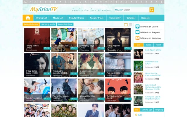 Screenshot of myasiantv.es