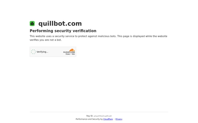 Screenshot of quillbot.com