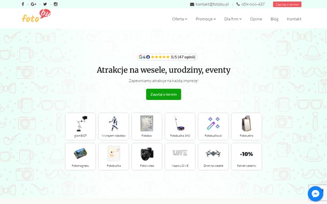 Screenshot of fotobu.pl