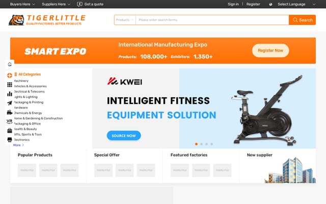 Screenshot of tigerlittle.com
