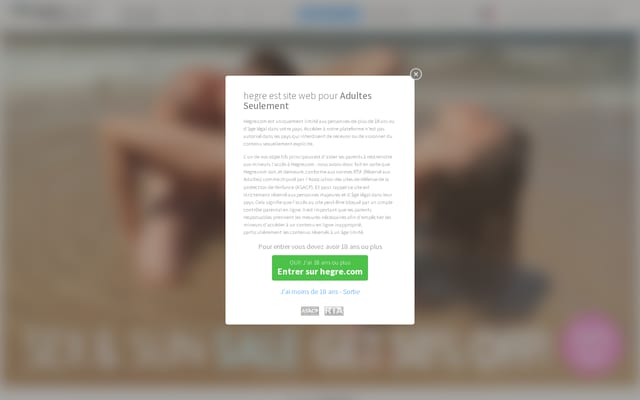 Screenshot of hegre.com