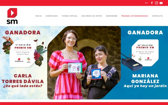 Screenshot of sm-pr.com