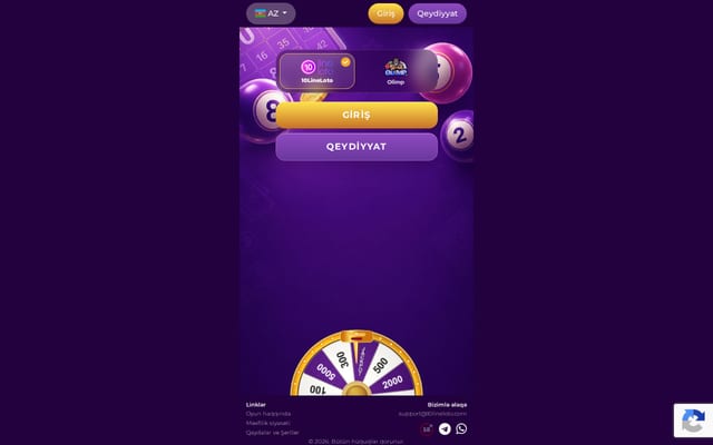 Screenshot of 10lineloto.me