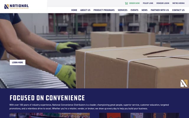 Screenshot of abdelivers.com