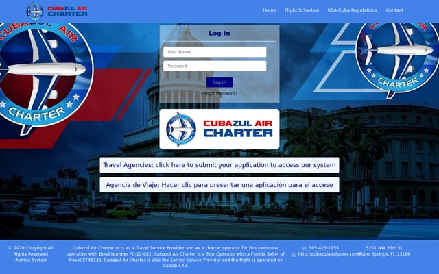 Screenshot of cacsuite.com