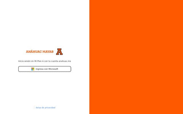 Screenshot of miplana.mx
