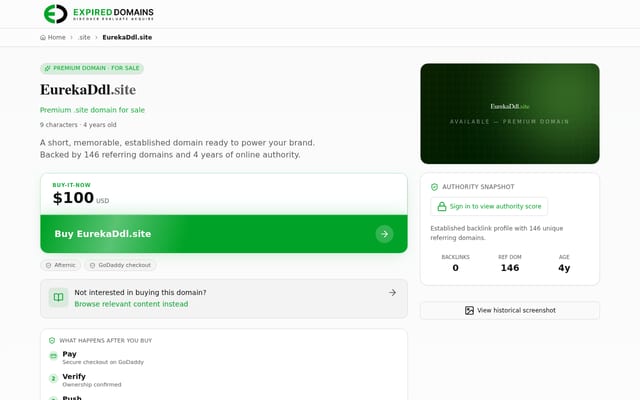Screenshot of eurekaddl.site
