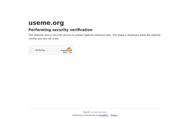 Screenshot of useme.org