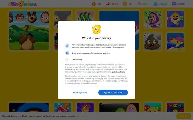 Screenshot of 4kzgame.com