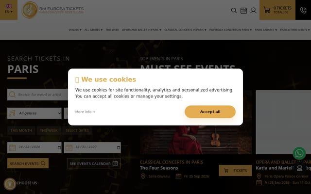 Screenshot of parisconcerts-tickets.com