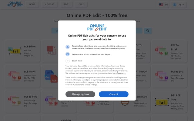 Screenshot of abcdpdf.com