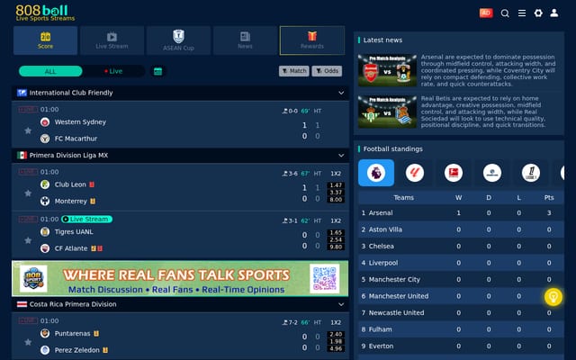 Screenshot of 808ball12.com