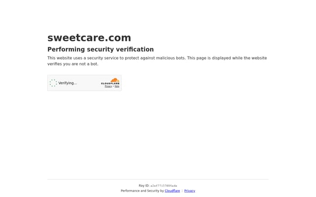 Screenshot of sweetcare.com