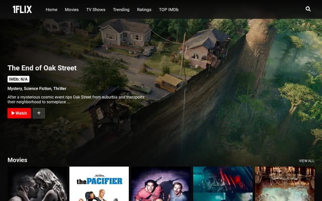 Screenshot of 1flix.online