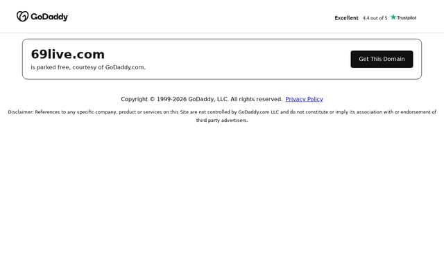 Screenshot of 69live.com