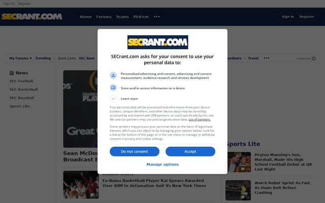 Screenshot of secrant.com