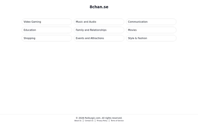 Screenshot of 8chan.se