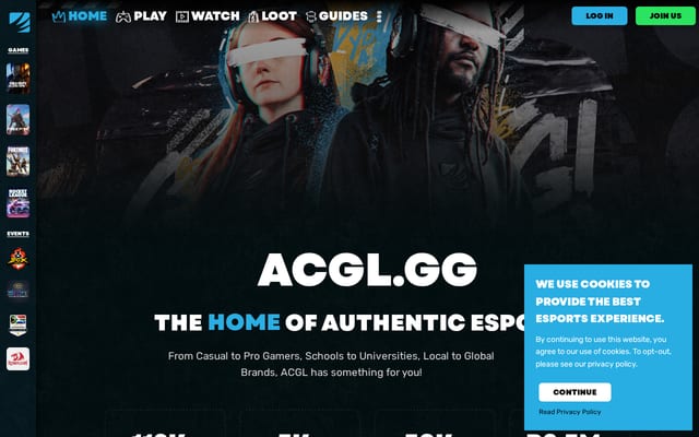 Screenshot of acgl.gg