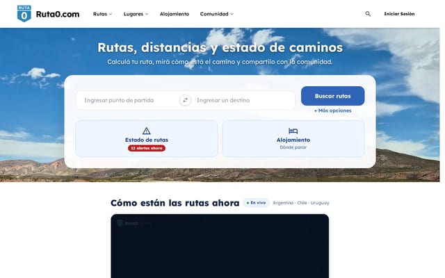 Screenshot of ruta0.com