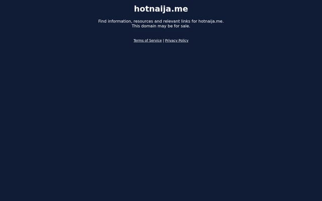 Screenshot of hotnaija.me