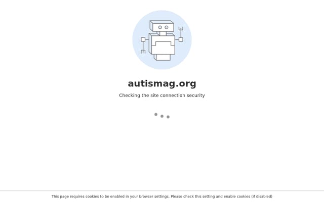 Screenshot of autismag.org