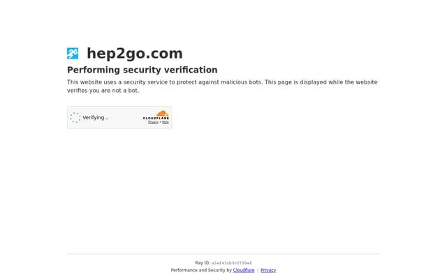 Screenshot of hep2go.com