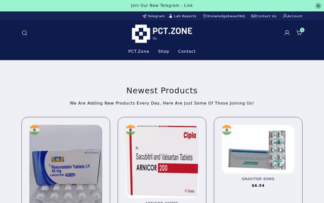 Screenshot of pctzone.su