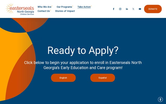 Screenshot of esng-apply.com