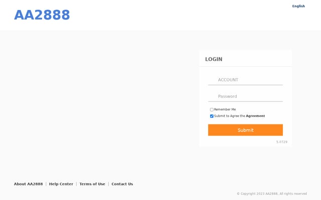 Screenshot of aa2888.net