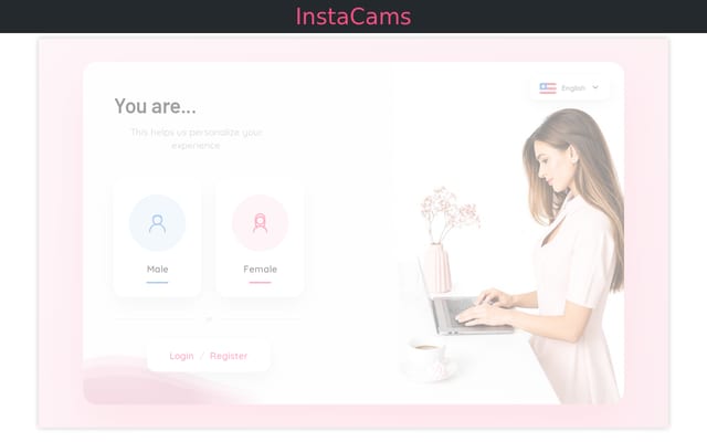Screenshot of instacams.chat