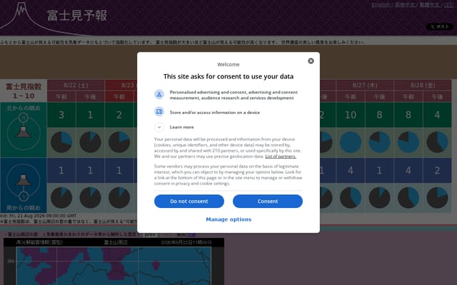 Screenshot of fuji-san.info