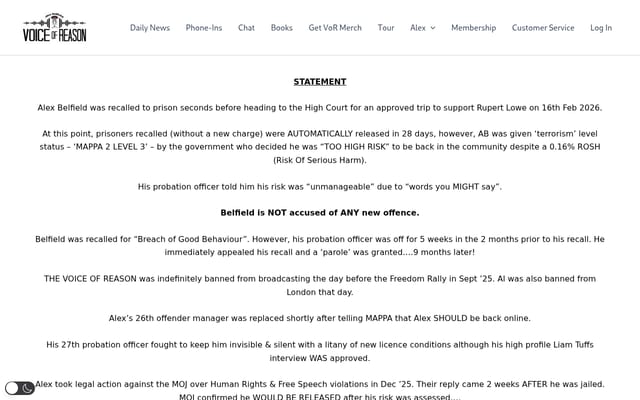 Screenshot of alexbelfield.com