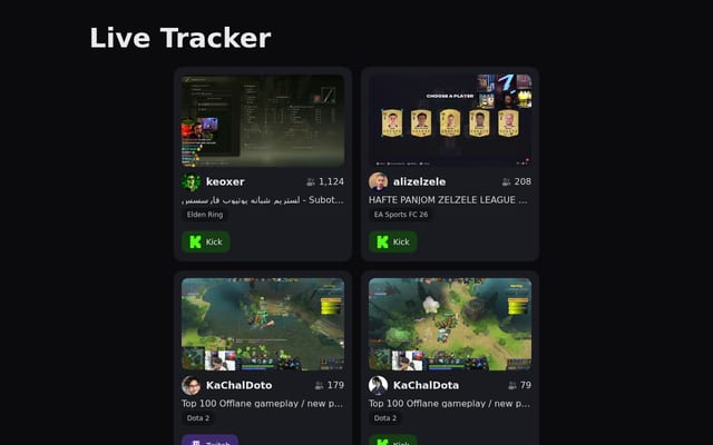 Screenshot of twitchfa.com