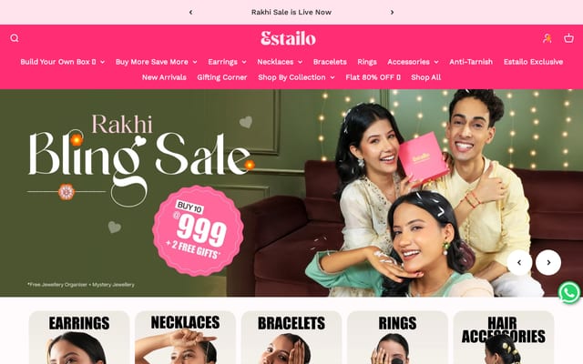 Screenshot of estailo.com