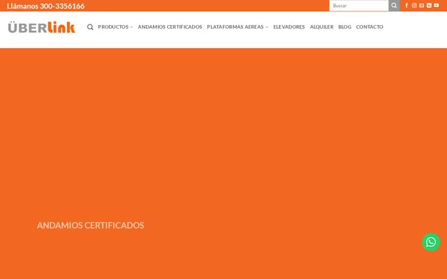 Screenshot of uberlink.co