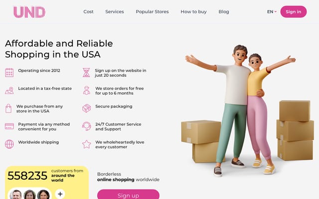 Screenshot of usanadivane.com