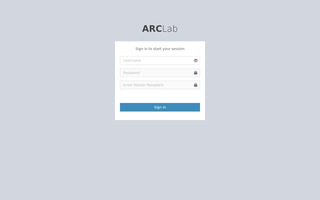 Screenshot of arclims.co.uk