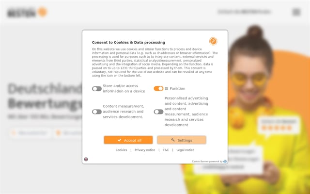 Screenshot of werkenntdenbesten.de