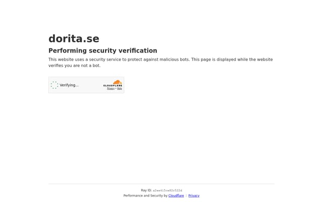 Screenshot of dorita.se