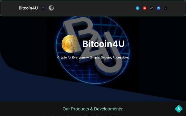Screenshot of bitcoin4u.top