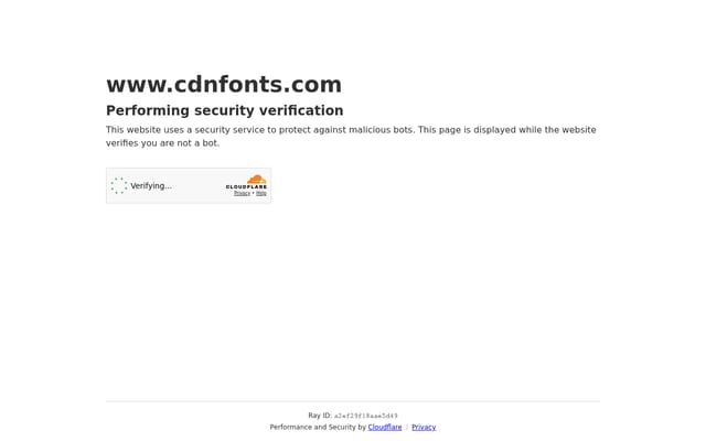 Screenshot of cdnfonts.com