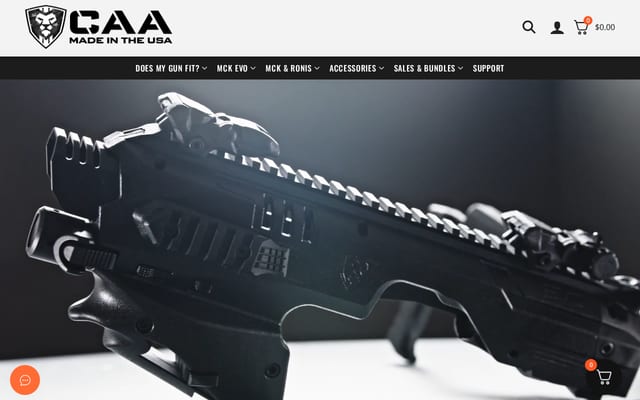 Screenshot of caagearup.com